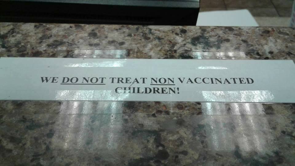 The Doctor Won’t Take Us As Patients Because We’re Unvaccinaed. What Should I Do?