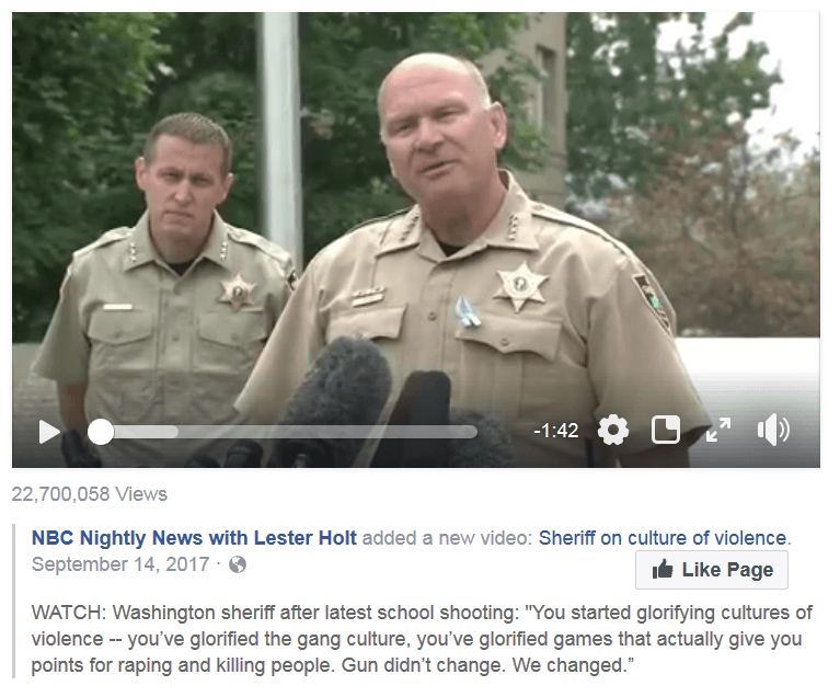 Police Official Speaks The Truth About School Shootings Inside A Society That Only Rewards and Supports The Lies……