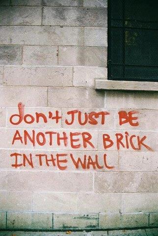 The Drugs That Make Us Just Another Brick In The Wall