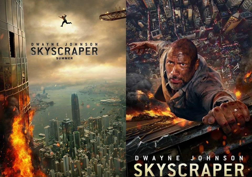 Illuminati Movie Review – Skyscraper (with The Rock – Dwayne Johnson)