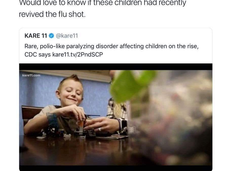 Connecting the Dots With The “Mysterious” Polio Like Illness in Children