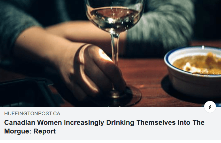Wine Mom Agenda Killing Women En Masse