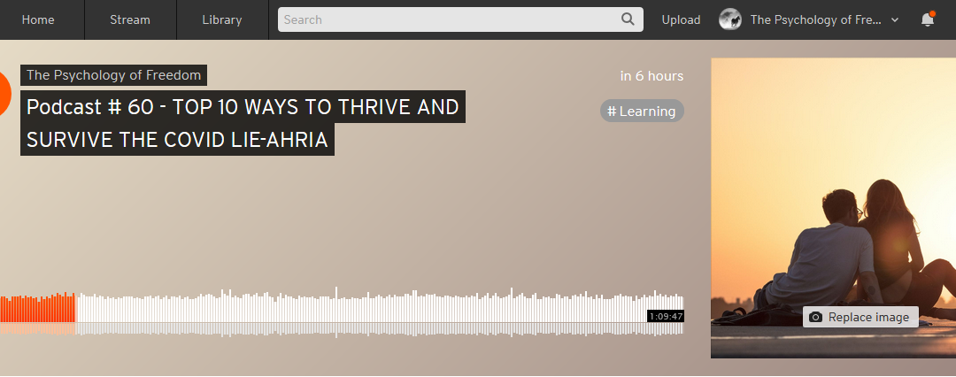 Podcast #60 – TOP 10 WAYS TO THRIVE AND SURVIVE THE COVID LIE-AHRIA